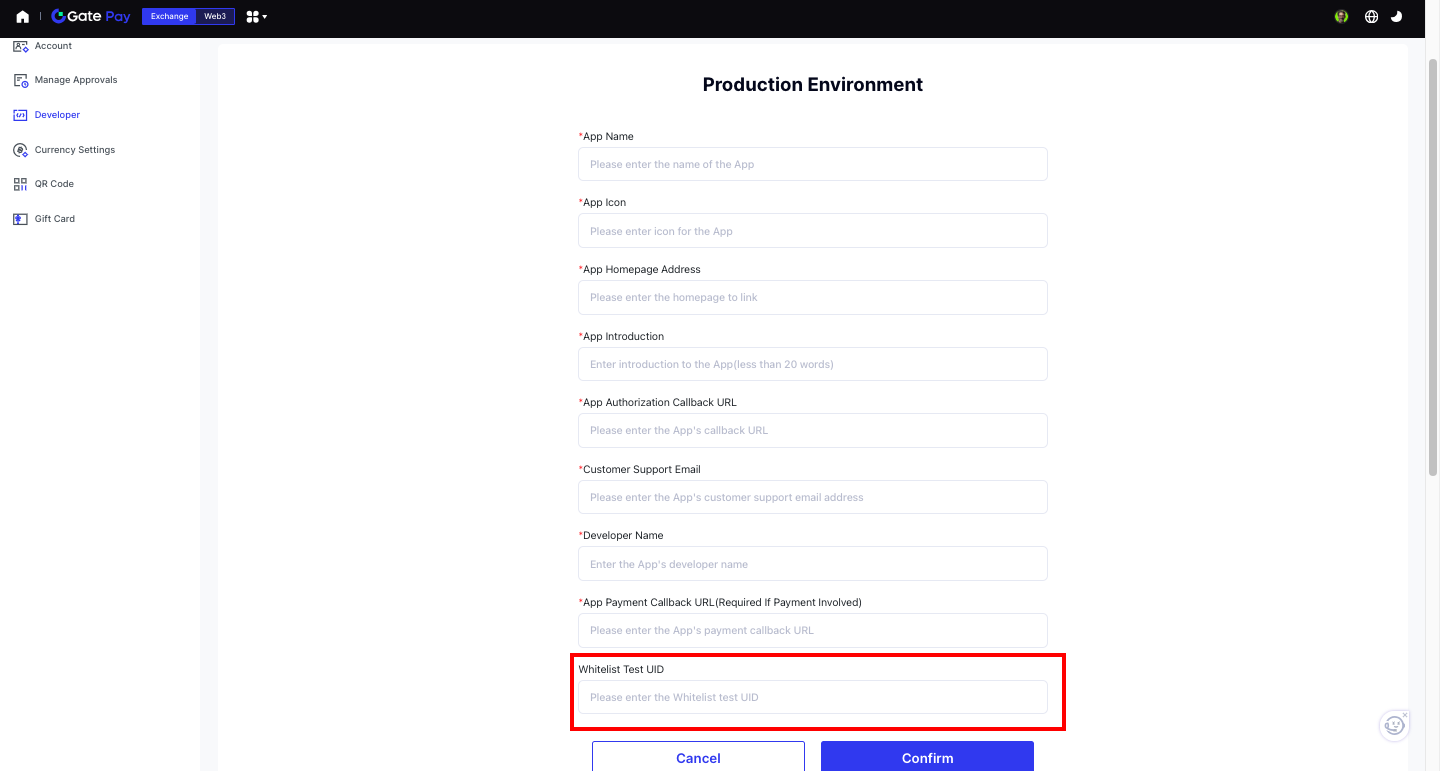 Mini App Registration